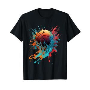 Basketball Splash Baller Team Player T-Shirt